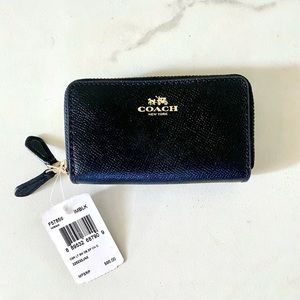 Coach Small Double Zip Coin Purse